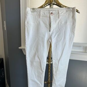 Vintage 2010’s American Eagle white jeans